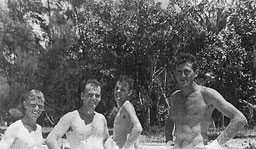 Figure 8. Left to right: Walt Barnes, William Wolfe, Conrad Jordan, Max Ferguson.