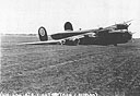 Fig. 13. Aircraft B-24J 2110100 after Jones made crash landing