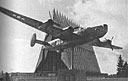 Fig. 58. B-24 repolica erected at Air Force Academy
