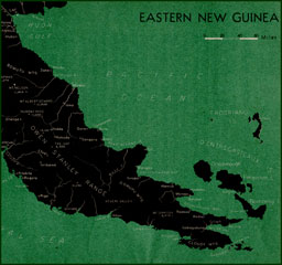 Map: Eastern New Guinea (Papua)